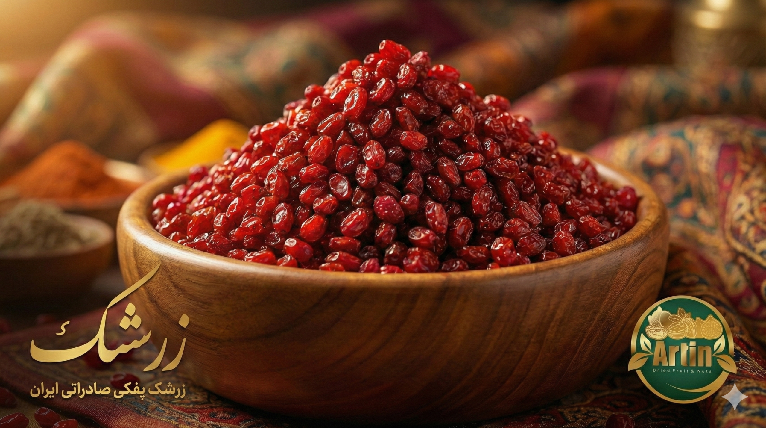 زرشک پفکی برای صادرات به عراق