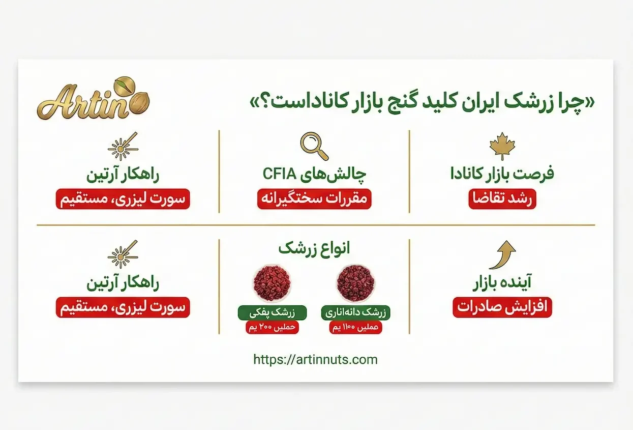 خرید و صادرات زرشک در کانادا